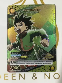 Union Arena TCG Gon Freecss Rare Alt Art Hunter x Hunter - Image 1