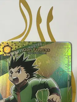 Union Arena TCG Gon Freecss Rare Alt Art Hunter x Hunter - Image 3
