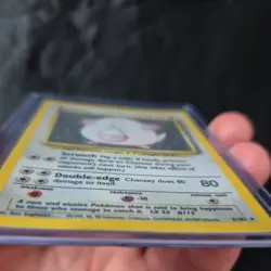 Chansey Holo Rare Base Set 3/102 WOTC 1999 Pokemon Card Vintage Original - Image 3