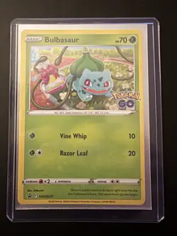 Bulbasaur SWSH231 Black Star Promo Holo Pokemon Card NM - Image 1