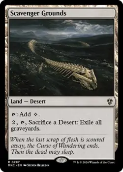 Scavenger Grounds - Near Mint MTG Commander: Murders at Karlov Manor - Image 1