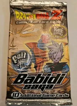 Dragonball Z "Babidi Saga" 10-Card Sealed Unlimited Booster Pack X1 - Image 1