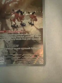 Pokemon TCG Mr. Mime Scarlet & Violet Holo Illustration Card 179/165 Rare - Image 5