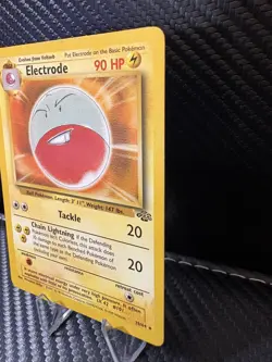 Electrode 18/64 Jungle Non Holo Rare WOTC 1999 Pokemon Card LP - Image 3