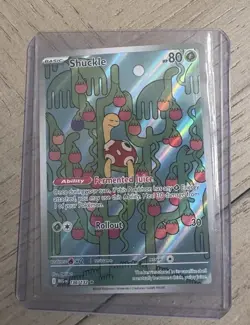 Pokemon Mega Evolution SHUCKLE 136/132 Illustration Rare Card MINT-NM - Image 1