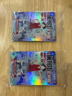 One Piece Promotion Cards- Monkey.D.Luffy (055) SEALED College Basketball US NEW - Image 1