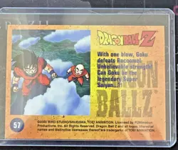 2000 Dragon Ball Z Trading Card #57 Funimation Bird Studio DBZ Vintage Anime - Image 2