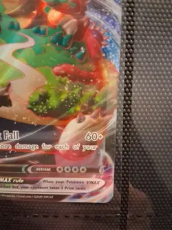 Pokemon Snorlax VMAX Full Art Ultra Rare Holo 142/202 Sword & Shield Card - Image 2