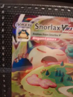 Pokemon Snorlax VMAX Full Art Ultra Rare Holo 142/202 Sword & Shield Card - Image 4