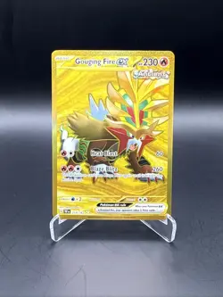Pokemon TCG Gouging Fire EX Temporal Forces Ultra Rare Card English - Image 1