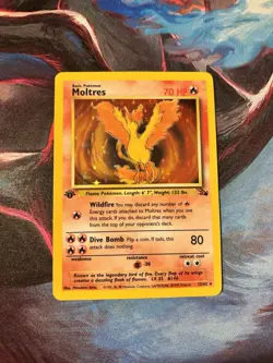 Pokemon Cards Lot (Fossil Set - WOTC TCG - holo Rares) vintage - Image 3