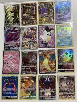 Pokemon 16 Card Lot, New And Vintage - Image 1