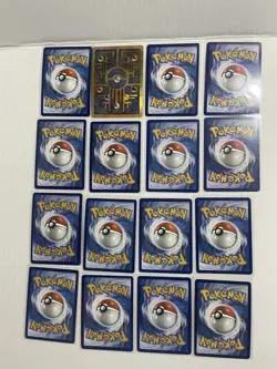 Pokemon 16 Card Lot, New And Vintage - Image 2