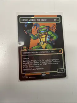 Michelangelo, the Heart (0092) (Borderless) (Surge Foil) Commander: - Image 1