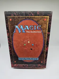 Magic The Gathering 4th Edition Starter Gift Box Sealed Deckmaster Vintage 1995 - Image 1