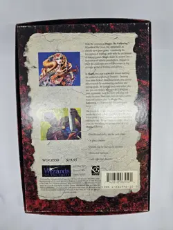 Magic The Gathering 4th Edition Starter Gift Box Sealed Deckmaster Vintage 1995 - Image 2