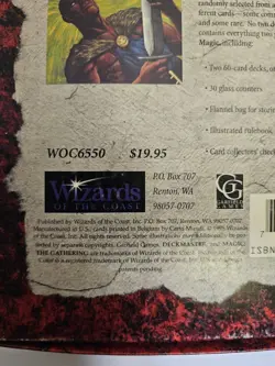 Magic The Gathering 4th Edition Starter Gift Box Sealed Deckmaster Vintage 1995 - Image 3