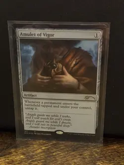 Magic: The Gathering Amulet of Vigor Artifact SLD R 167 English 2020 - Image 1