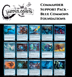 Commander Support Pack | Magic the Gathering MTG | Blue Common | Foundations - Image 1