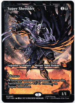 Super Shredder (Showcase) - FOIL - Teenage Mutant Ninja Turtles MTG NM 💀 - Image 1