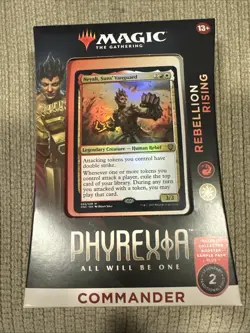 NEW - MTG Magic - Phyrexia All Will Be One Commander Deck - Rebellion Rising 195166185514 - Image 1