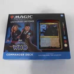 Magic The Gathering Doctor Who Commander Deck Universes Beyond Timey-Wimey 195166228815 - Image 1