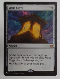 Mana Crypt 225/249 THE LIST REPRINTS MTG NEAR MINT - Image 1
