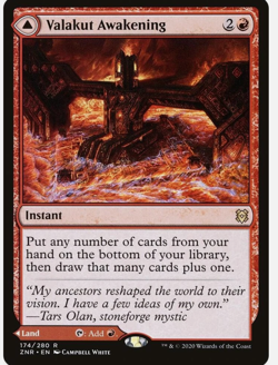 1x Valakut Awakening - Zendikar Rising - NM - MTG - Image 1
