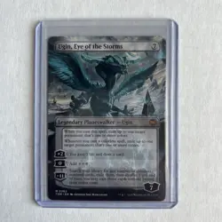 Ugin, Eye of the Storms (Borderless) [Tarkir: Dragonstorm] Near Mint - Image 1