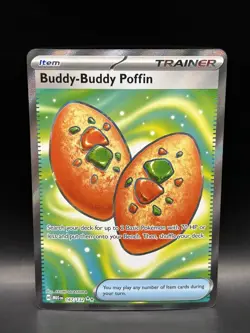 Buddy-Buddy Poffin 167/132 - Pokemon Mega Evolution Card - NM - Image 1