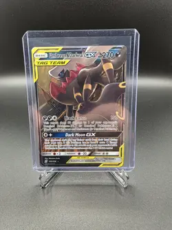 Pokemon TCG UMBREON & DARKRAI GX Holo Card 125/236 Sm-Unified Minds Tag Team EX - Image 1