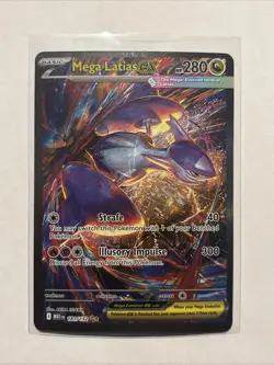 Mega Latias ex 181/132 Special Illustration Rare Mega Evolution Pokemon - Image 1