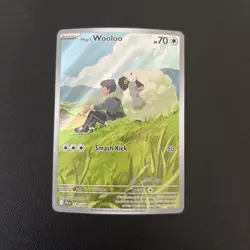 Hop's Wooloo 170/159 Pokemon TCG Scarlet & Violet: Journey Together NM - Image 1