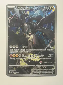 N's Zekrom - 031 (Pokemon Center Exclusive) 031 Mega Evolution Promo Holo#2 - Image 1