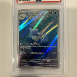 Pokemon TCG Wartortle 171/165 Scarlet & Violet 151 Illustration Rare Holo Card - Image 2