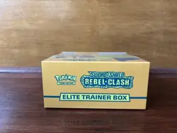 Pokemon Elite Trainer Box ETB Sword & Shield Rebel Clash Sealed 820650807008 - Image 4