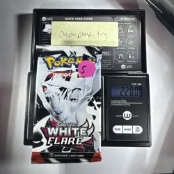 22.80g Pokemon TCG SV10.5 White Flare Booster Pack Sealed! - Image 1