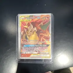Pokemon Charizard & Braixen GX Ultra Rare TAG TEAM Holo 22/236 SM-Cosmic Eclips… - Image 2