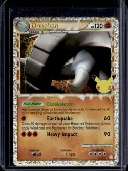 2021 Pokemon SWSH Celebrations Donphan Classic Collection #107/123 - Image 1