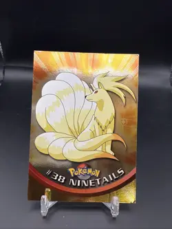 1999 Pokemon Topps #38 Ninetails Holo - Image 1
