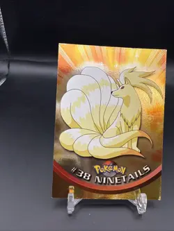 1999 Pokemon Topps #38 Ninetails Holo - Image 2