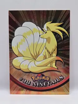Ninetails #38 Holo 1999 Topps Pokemon Black Label LP - Image 1