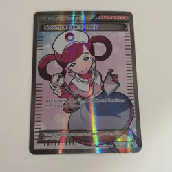Pokemon Center Lady (105 Full Art) 105/106 Flashfire Holo - Image 1