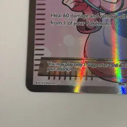 Pokemon Center Lady (105 Full Art) 105/106 Flashfire Holo - Image 2