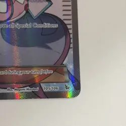 Pokemon Center Lady (105 Full Art) 105/106 Flashfire Holo - Image 3