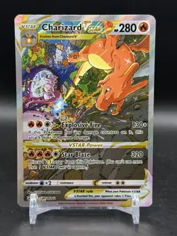 Pokemon TCG Charizard VStar SWSH262 Black Star Promo English NM - Image 1