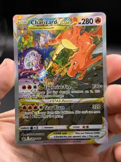 Pokemon TCG Charizard VStar SWSH262 Black Star Promo English NM - Image 3