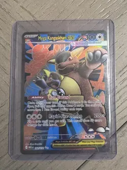2025 Pokemon Mega Evolution Kangaskhan ex Ultra Rare #164/132 - Image 1