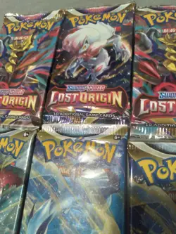 Pokemon Booster Packs x8 Lost Origin Silver Tempest - Image 3