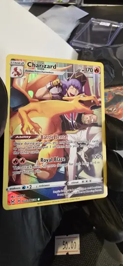 The Pokemon Company Charizard TG03/TG30 Lost Origin Ultra Rare Holo 170 HP - Image 1